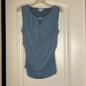 Calvin Klein Blue Sleeveless Top Large